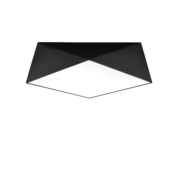 Plafon Sollux Ligthing Hexa 45, 50cm, E27 3x60W, bílý