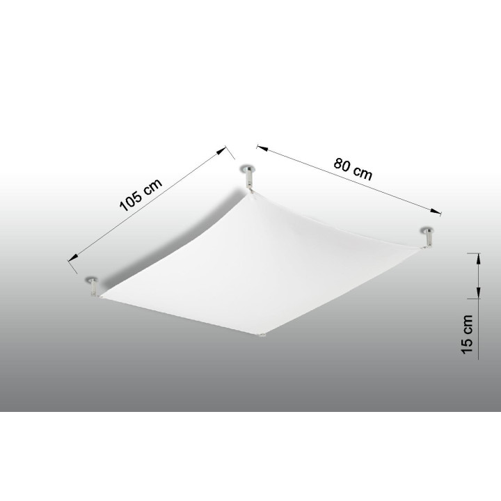 Żyrandol Sollux Ligthing Geneve, 50cm, E27 3x60W, černá