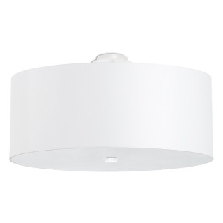 Plafon Sollux Ligthing Otto 60, kruhový, 60x60cm, E27 5x60W, bílý