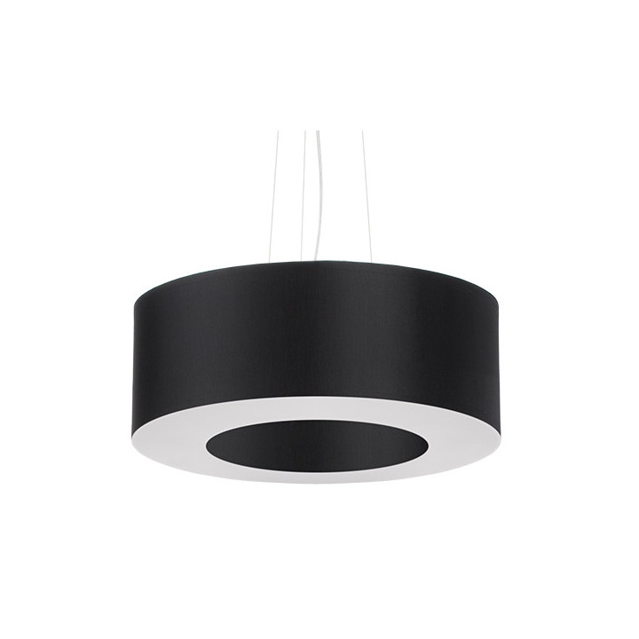 Żyrandol Sollux Ligthing Saturno 50, kruhový, 50x50cm, E27 5x60W, bílý