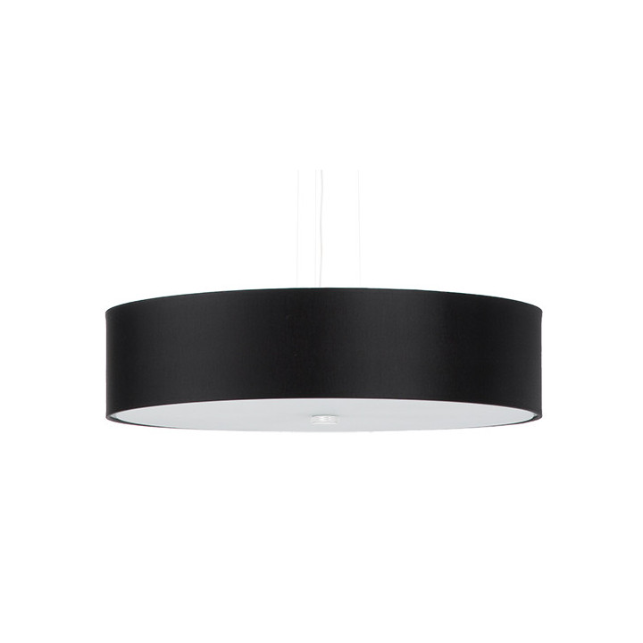 Żyrandol Sollux Ligthing Skala 50, kruhový, 50x50cm, E27 5x60W, bílý