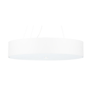 Żyrandol Sollux Ligthing Skala 50, kruhový, 50x50cm, E27 5x60W, bílý