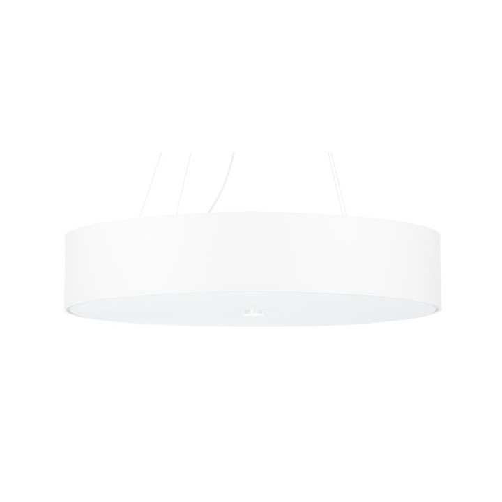Żyrandol Sollux Ligthing Skala 50, kruhový, 50x50cm, E27 5x60W, bílý