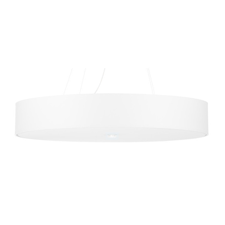 Żyrandol Sollux Ligthing Skala 70, kruhový, 70x70cm, E27 6x60W, bílý