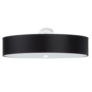 Plafon Sollux Ligthing Skala 60, kruhový, 60x60cm, E27 5x60W, bílý