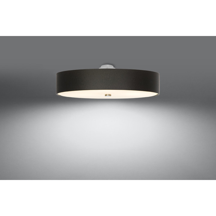 Plafon Sollux Ligthing Skala 60, kruhový, 60x60cm, E27 5x60W, bílý