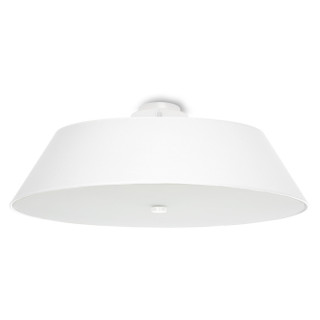 Żyrandol Sollux Ligthing Vega 70, kruhový, 70x70cm, E27 5x60W, bílý