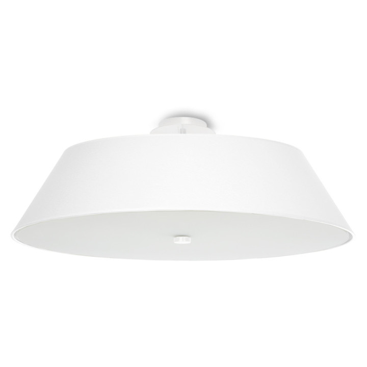 Żyrandol Sollux Ligthing Vega 70, kruhový, 70x70cm, E27 5x60W, bílý