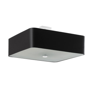 Plafon Sollux Ligthing Lokko 1, čtvercová, 45x45cm, E27 5x60W, bílý