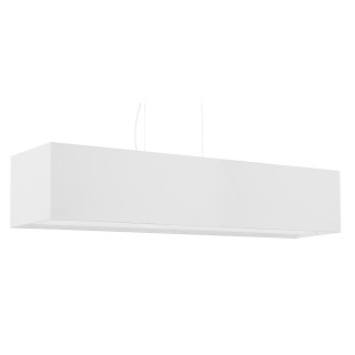 Żyrandol Sollux Ligthing Santa Bis 80, 80x25cm, E27 3x60W, bílý