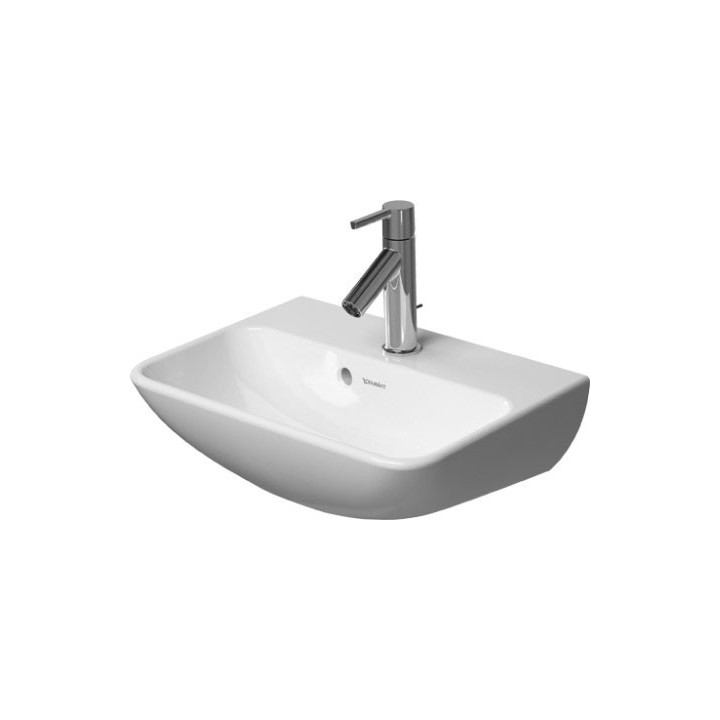 Jednootvorové umyvadlo s přepadem Duravit Darling New 550x480 mm, - sanitbuy.pl