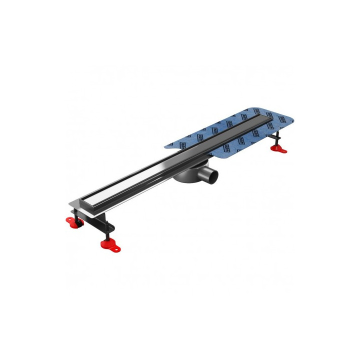 Lineární odtok, pełny souprava,  Wiper New Premium, 1200mm, vzor Ponente, povrchová úprava poler