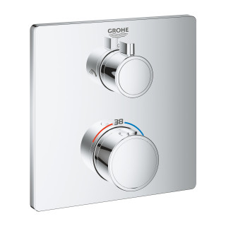 GROHE Grohtherm Termostatická vaňová baterie do obsluhy dwóch wyjść vody