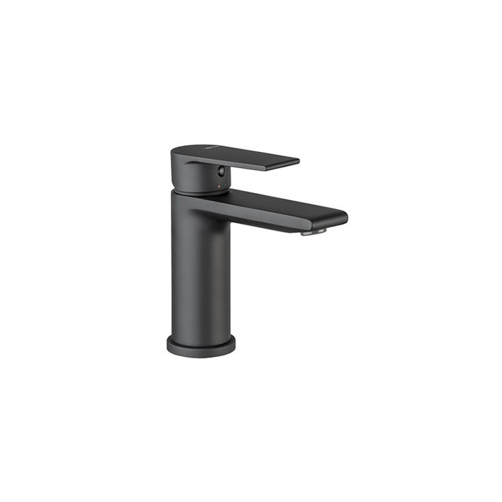 Umyvadlová baterie Vema Tiber Steel, stojící, výška 166mm, výtokové rameno 145mm, bez zátky, nerez inox