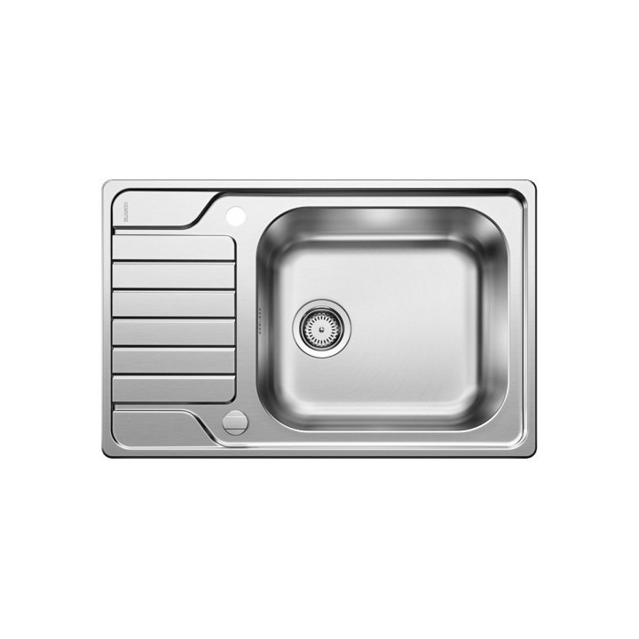 Dřez oboustranný Blanco Dinas XL 6 S 1000x500 mm oboustranný, s automatickým uzávěrem - broušená ocel