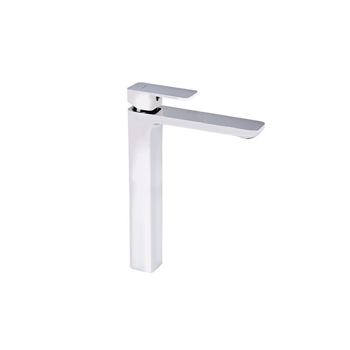 Umyvadlová baterie Valvex Loft, stojící, výška 143mm, výtokové rameno 112mm, zátka click-clack, chrom