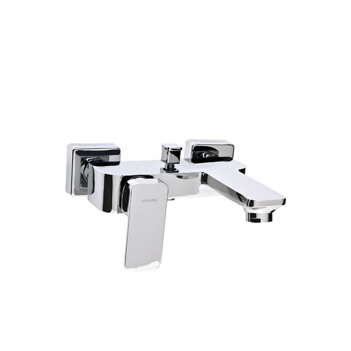 Vaňová baterie Valvex Vegane, nadomítková, výtokové rameno 130mm, sprchový set, chrom