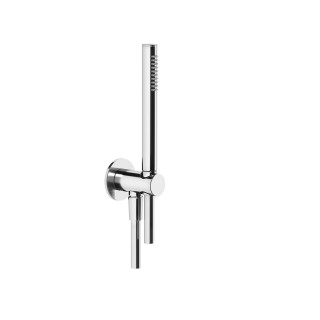 Sprchový set Gessi Anello, sluchátko 1-funkční s hadicí 150cm i przyłączem, chrom