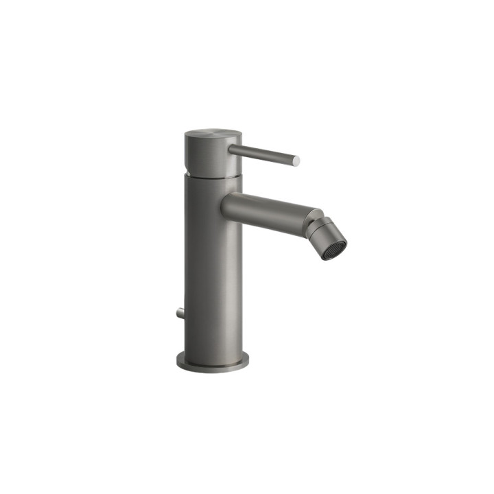 Umyvadlová baterie Gessi Flessa, stojící, výška 159mm, zátka automatický, broušená ocel