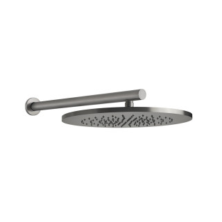 Horní sprcha Gessi Ingranaggio, kulatá, 218mm, regulowana, s ramenem nástěnným 343mm, chrom