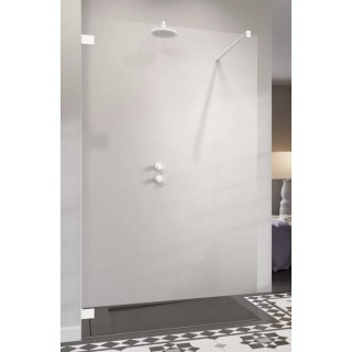 Sprchový kout Radaway Essenza Pro 8 Gold Walk-in 120, sklo čiré, profil zlatá