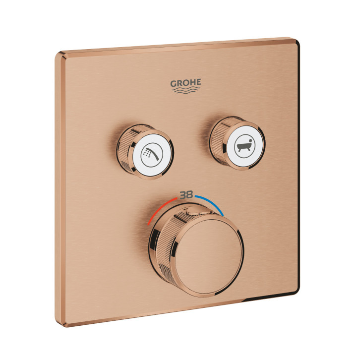 Baterie termostatická Grohe Grohtherm SmartControl 1-přijímač vody chrom - sanitbuy.pl