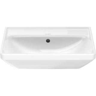 Závěsné umyvadlo Duravit D-Neo, 55x44cm, z přepadem, otvor na baterii, bílá