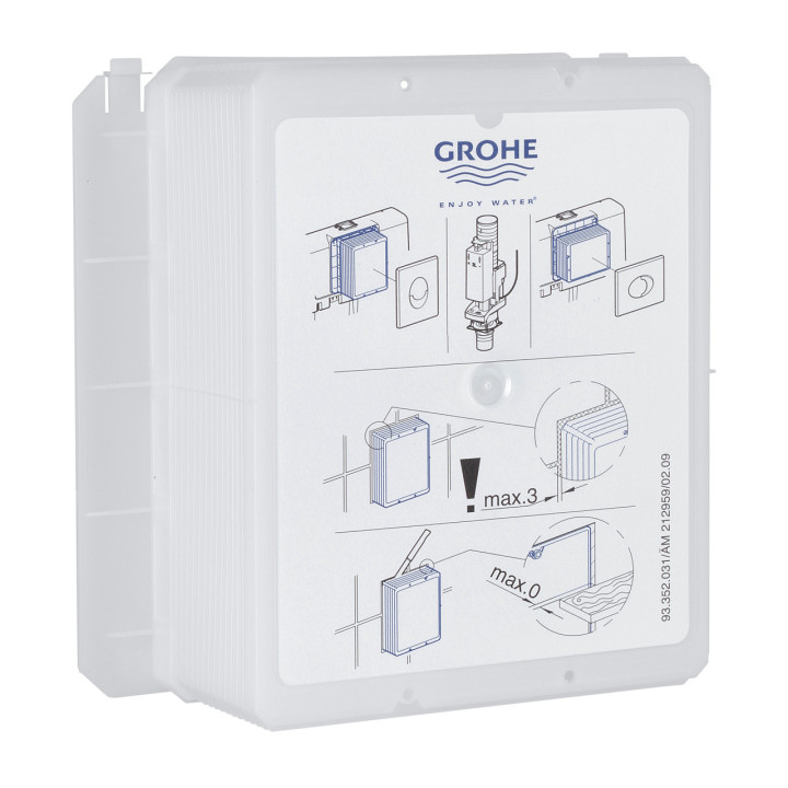Puszka rewizyjna Grohe Rapid SLX, k montáži dużych tlačítek, 156 x 197 mm