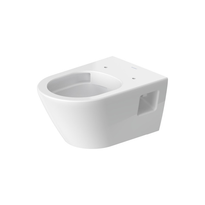 Mísa toaletní závěsná Duravit D-Neo Rimless, 54x37cm, bez rantu spłukującego, 4,5 l, UWL klasa 1, bílá