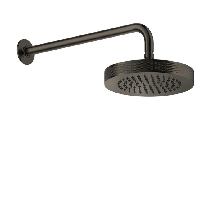 Horní sprcha Gessi Inciso, průměr 218mm, rameno nástěnné 389mm, chrom