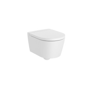 Mísa WC závěsná Roca Inspira Rimless Compacto 37x48 cm bílá - sanitbuy.pl