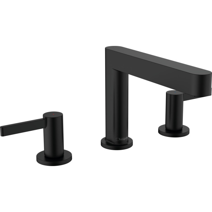 Umyvadlová baterie 3otvorová Hansgrohe Finoris, stojící, výška 187mm, sada odtokový push-open, chrom