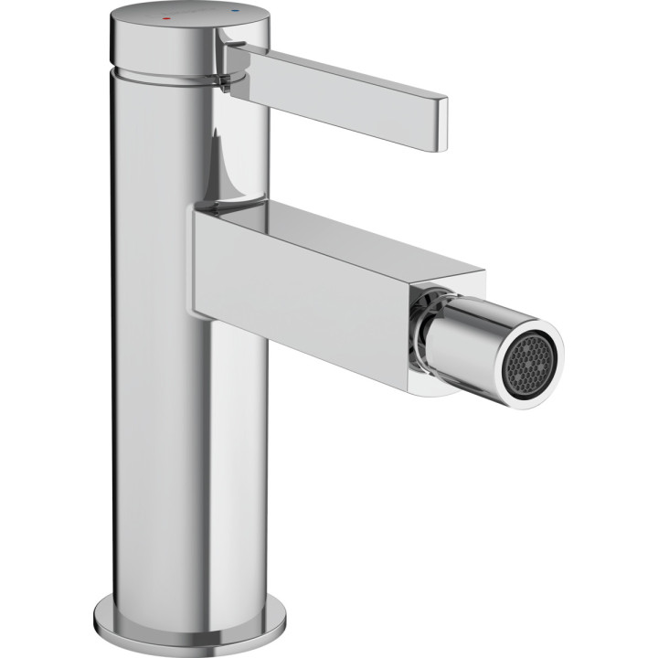 Umyvadlová baterie Hansgrohe Finoris, stojící, obracana výtokové rameno, výška 248mm, sada odtokový push-open, chrom