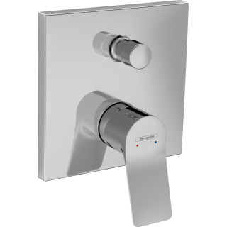 Vaňová baterie Hansgrohe Finoris, podomítková, páková, přepínač ciśnieniowy, chrom