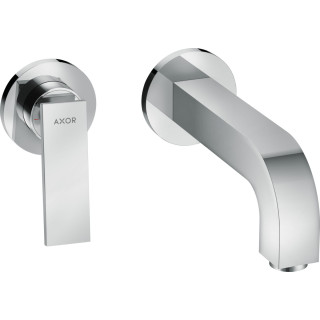Umyvadlová baterie Axor Citterio, podomítková, výtokové rameno 220mm, madlo dźwigniowy, chrom