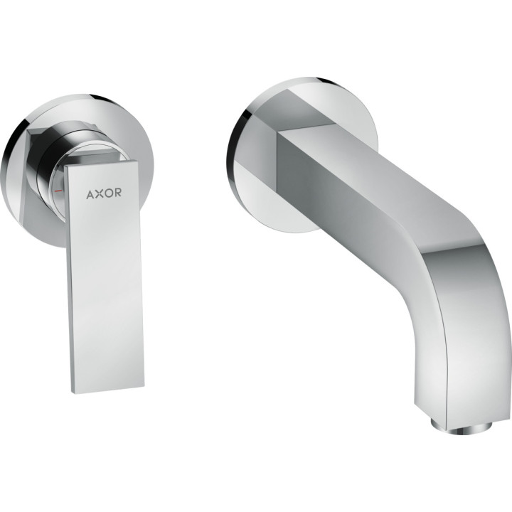 Umyvadlová baterie Axor Citterio, podomítková, výtokové rameno 220mm, madlo dźwigniowy, chrom