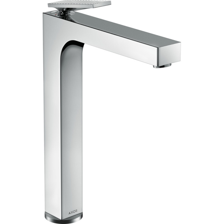 Umyvadlová baterie Axor Citterio, stojící, výška 210mm, madlo dźwigniowy, sada odtokový, chrom