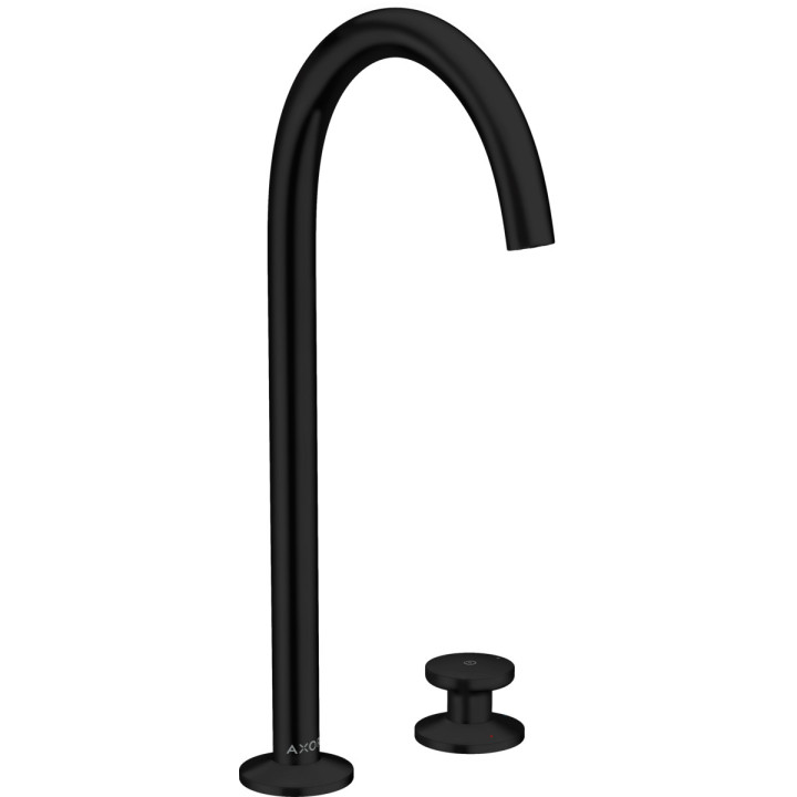 Umyvadlová baterie 3otvorová Axor One, stojící, výška 246mm, sada odtokový push-open, chrom