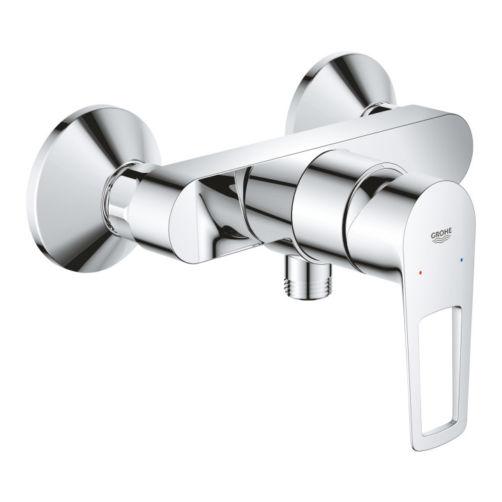 Sprchová baterie Grohe BauEdge, nadomítková, páková, chrom