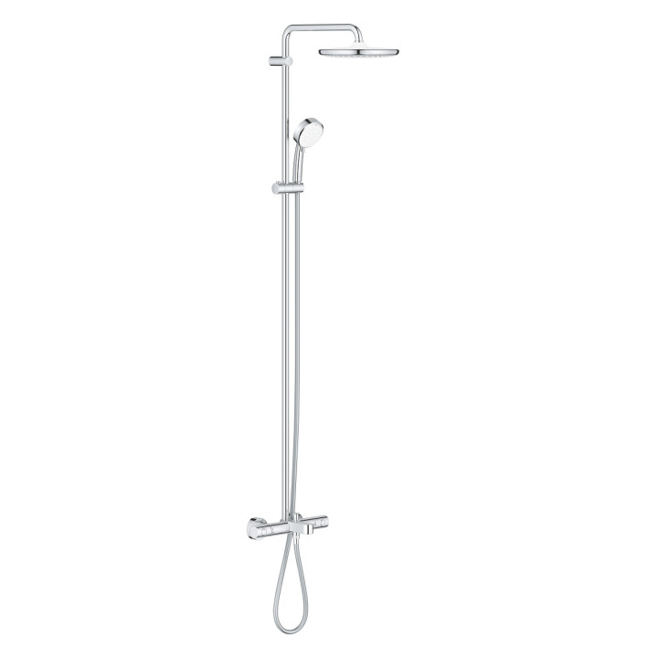 System vannovásprchový Grohe Euphoria System 260, na stěnu, baterie termostatická, 3 výstupy vody, chrom