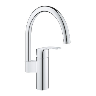 Dřezová baterie Grohe Eurosmart, výška 180mm, DN 15, obracana výtokové rameno 227mm, chrom