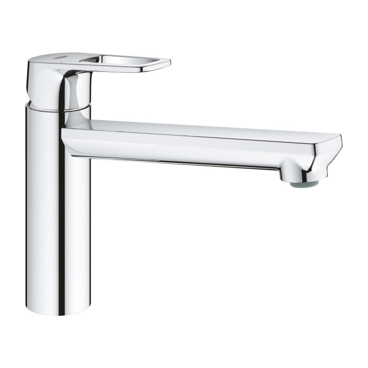 Dřezová baterie Grohe Eurosmart, výška 180mm, DN 15, obracana výtokové rameno 227mm, chrom