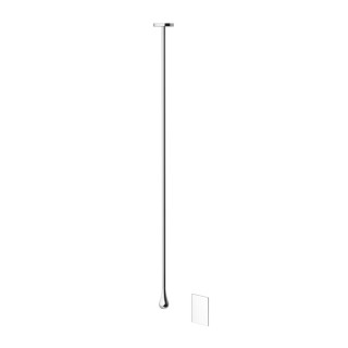 Vnějšia část baterii elektronicznej Gessi Goccia, výtokové rameno stropní, sterowanie pod umywalką, chrom