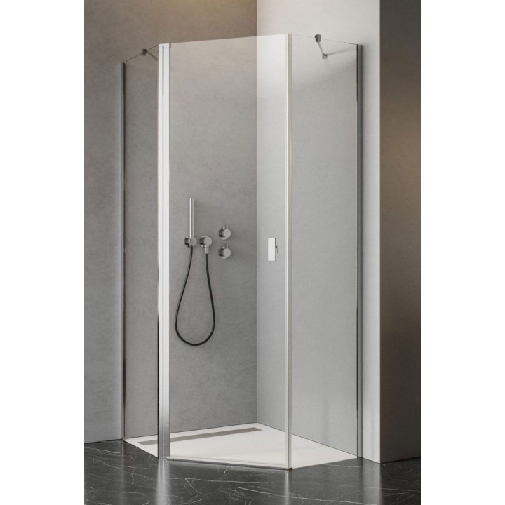 Dveře sprchové Radaway Nes Black KDS II 120, pravé, 1200x2000mm, profil černá