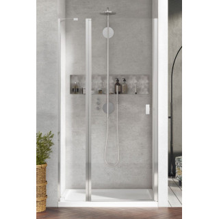 Dveře sprchové Radaway Nes KDS II 120, levé, 1200x2000mm, stříbrná profil