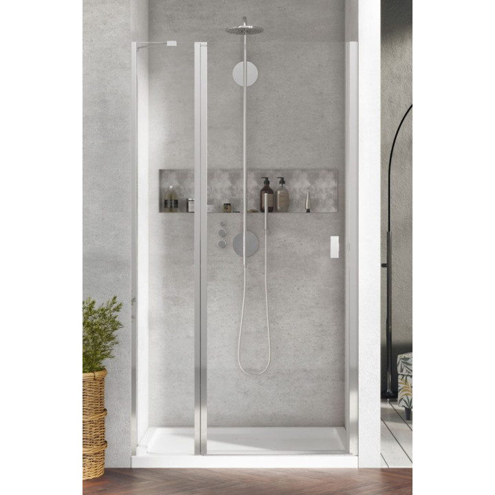 Dveře sprchové Radaway Nes KDS II 120, levé, 1200x2000mm, stříbrná profil