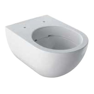 Mísa ustępowa Geberit Citterio závěsná 56x36 cm, s povrchem keratec - bílá
