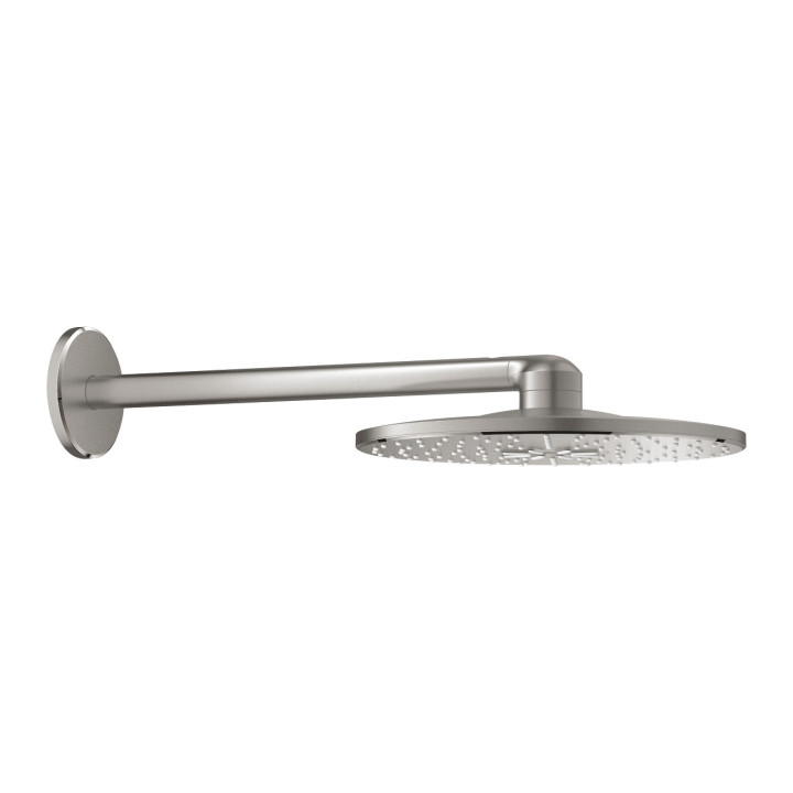 Horní sprcha Grohe Rainshower 310, rameno nástěnné 430mm, polished nickel