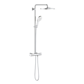 Sprchový systém Grohe Rainshower SmartActive 310, na stěnu, baterie termostatická, 2 výstupy vody, chrom