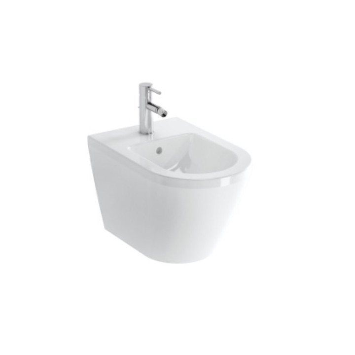 Mísa WC podvěsná Vitra Integra, 50x35,5cm, bez splachovacího okruhu, bílá
